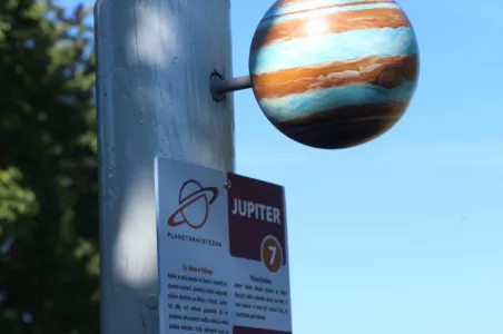 Planetární stezka Proseč - Jupiter