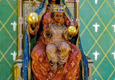 socha Panny Marie Montserratské