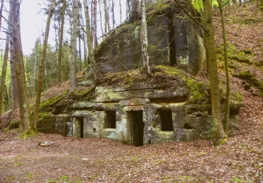 Zaniklá obec Holičky Ralsko -  historická kovárna