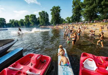 Přírodní koupaliště Proboštská jezera - wake park