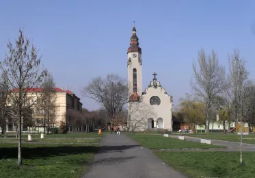 kostel Církve československé husitské s vyhlídkovou věží