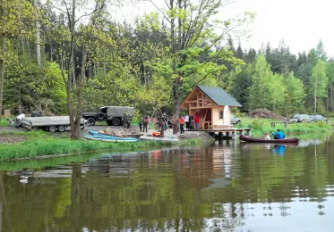 Přírodní park Zelenov - útulna Strakov