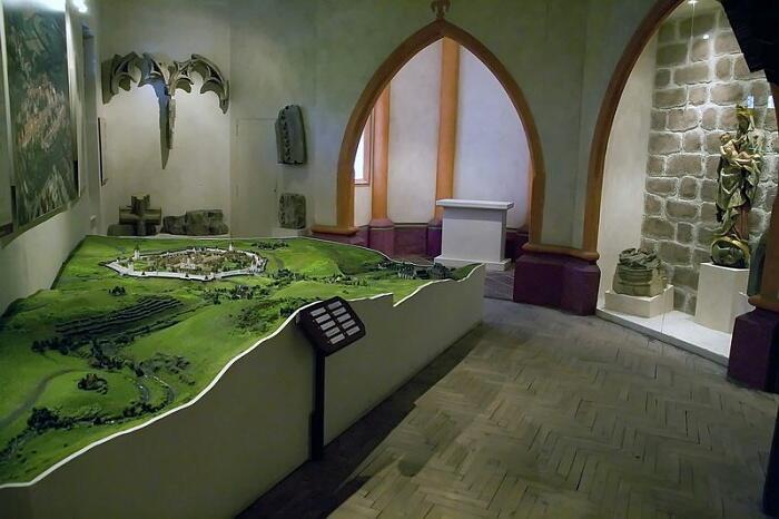 Muzeum Kouřimska - interaktivní model Kouřimi