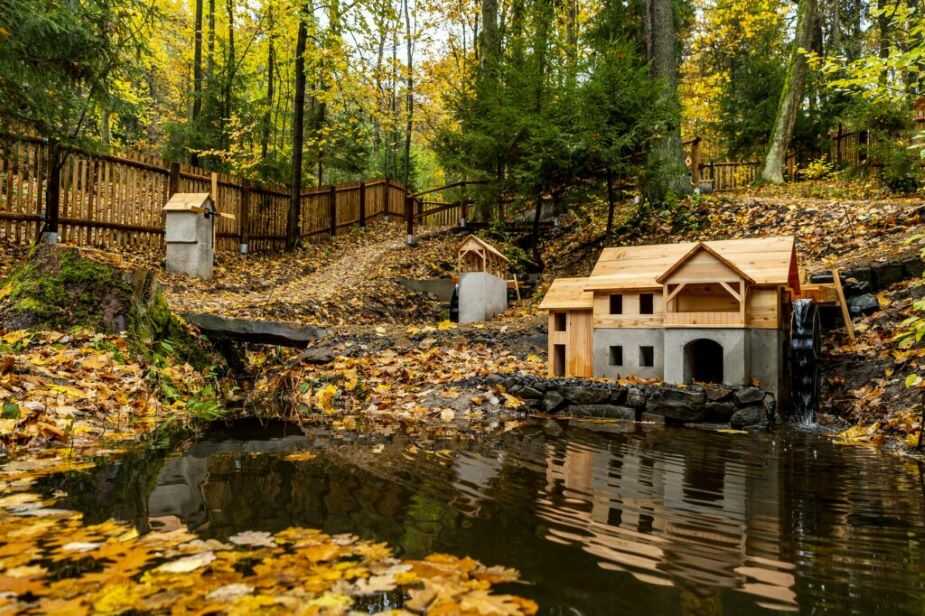 Park miniatur Mlýnky Brand (foto město Česká Kamenice)