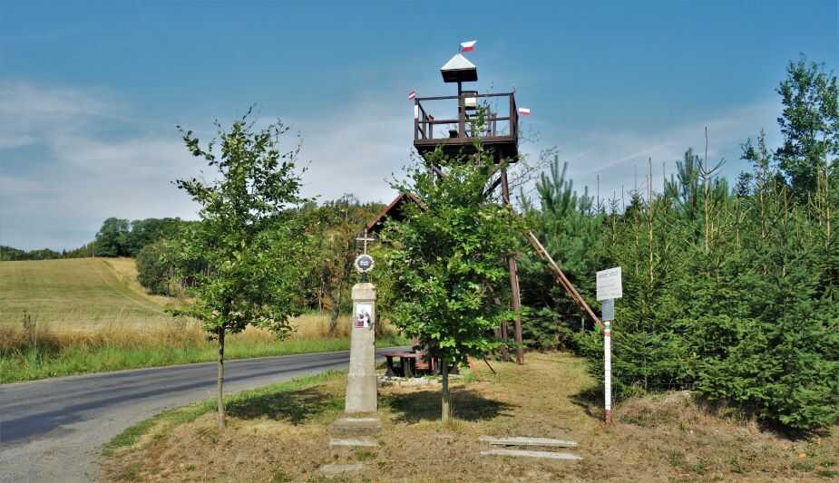 Rozhledna nad Novou Vsí (foto Kateřina Hekrdlová)